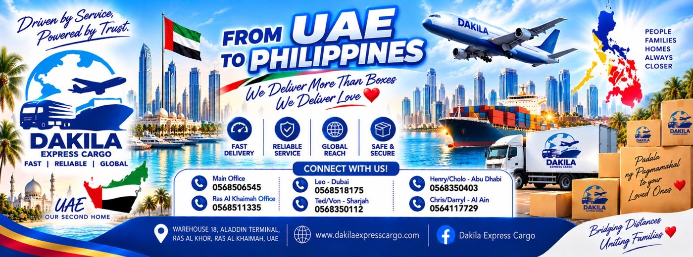 Dakila Express Cargo — from UAE to the Philippines
