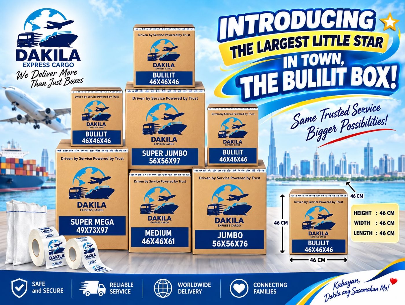 Dakila Express Cargo offer 1